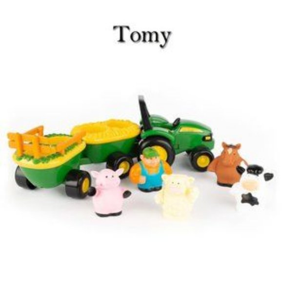 John Deere RevUp Barn Yard & Car & Animal Match Music Hayride Playsets Bundle 🆕 - Picture 8 of 16
